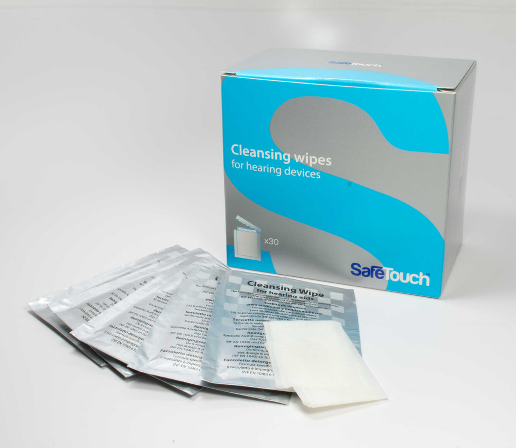 Cleaning Wipes for Hearing Devices